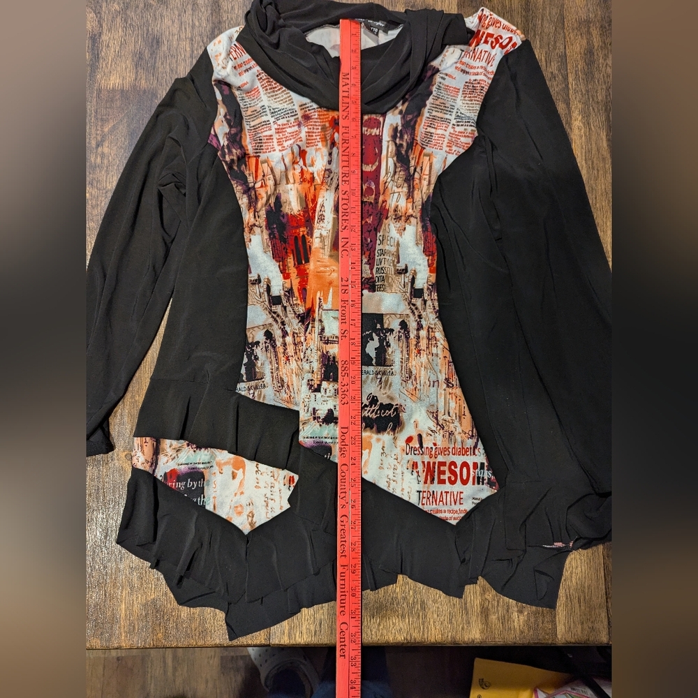 Michael Tyler Canada Multicolor Women's‎ Tunic Top - Picture 10 of 10